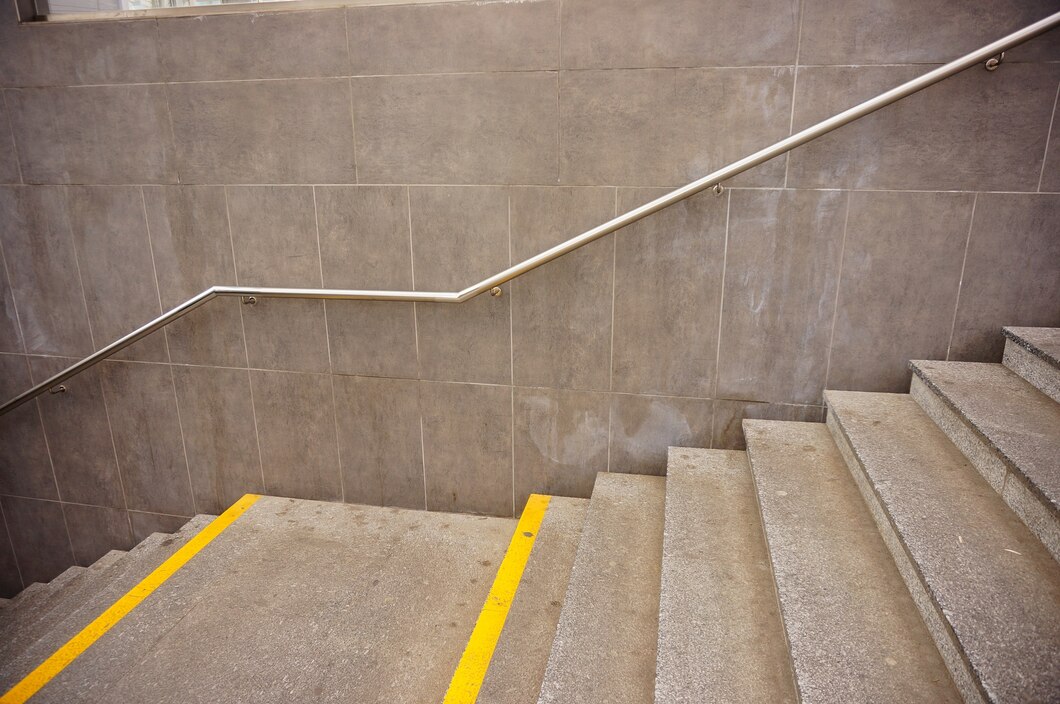 Jak zapewnić bezpieczeństwo na schodach bez użycia mat antypoślizgowych?